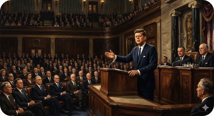 Kennedy's Moon Speech