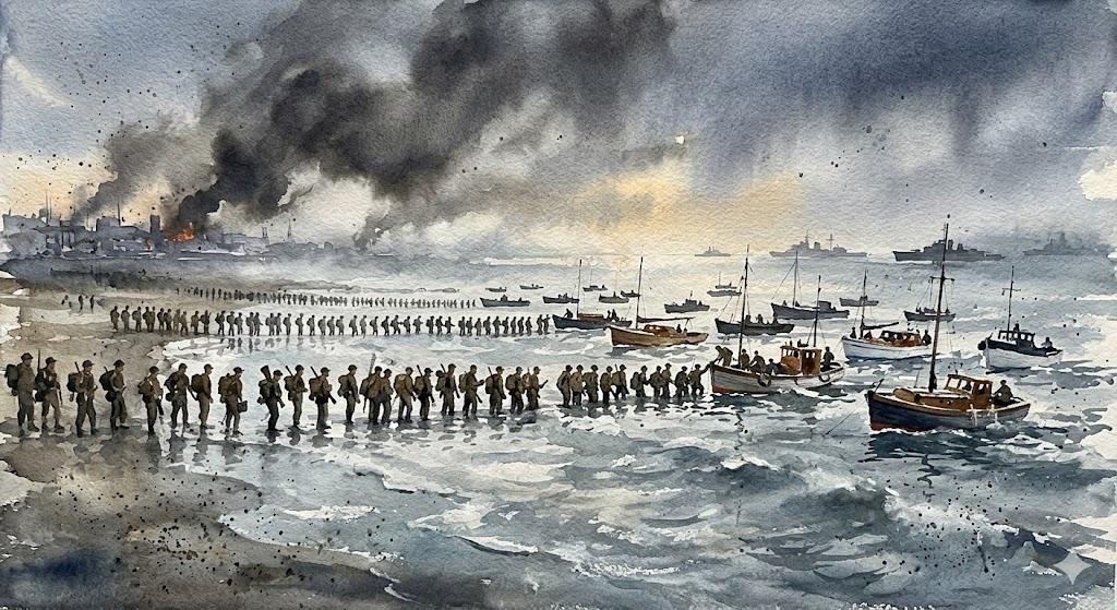 The Dunkirk Evacuation (June 4, 1940)